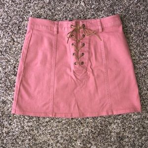 Blush skirt